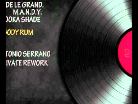Fedde le grand, M.A.N.D.Y, Booka shade - Body Rum ( Antonio Serrano Private Rework)