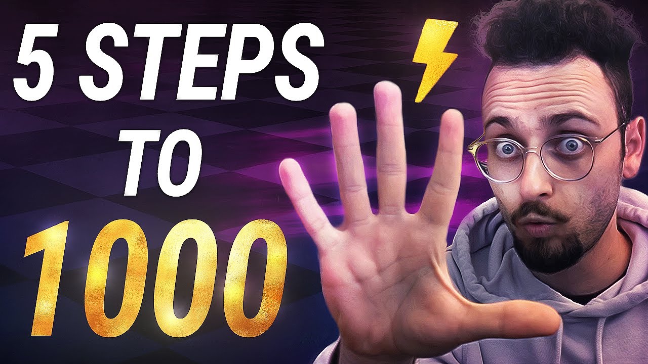 Want to be 1000 in chess?