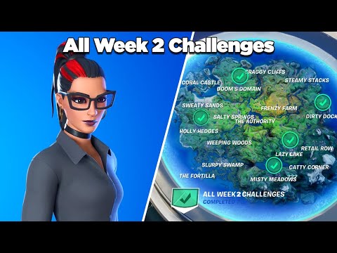 Fortnite All Week 2 Challenges Guide (Fortnite Chapter 2 Season 4)