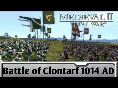 Medieval 2 Total War - Battle of Clontarf 1014 AD (Historical)