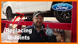 Replacing  U-Joint Drive Shaft on a 2004 Ford F-150