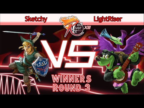 Red River Riot XIII - WR3 - Sketchy (Link) vs LightRiser (Banjo & Kazooie)