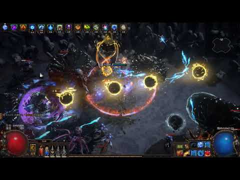 【Path of Exile 3.12 Heist】Archmage Ball Lightning Ascendant Uber Elder