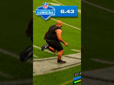 Slowest 40 Yard Dash of ALL TIME!