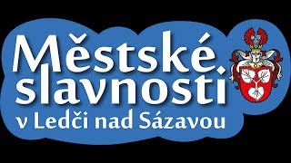 preview picture of video 'Městské slavnosti v Ledči nad Sázavou 2014'