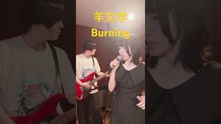 Burning - 羊文学 Hitsujibungaku 推しの子 ED  | Band Cover  #oshinoko #hitsujibungaku #guitar #bass