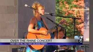 Local band "Over-the-Rhine" performing benefit concert