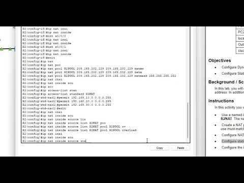 Configure NAT for IPv4