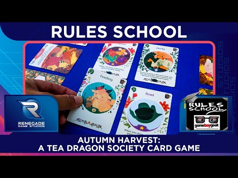 How to Play Autumn Harvest: A Tea Dragon Society Game (Rules School) with the Game Boy Geek