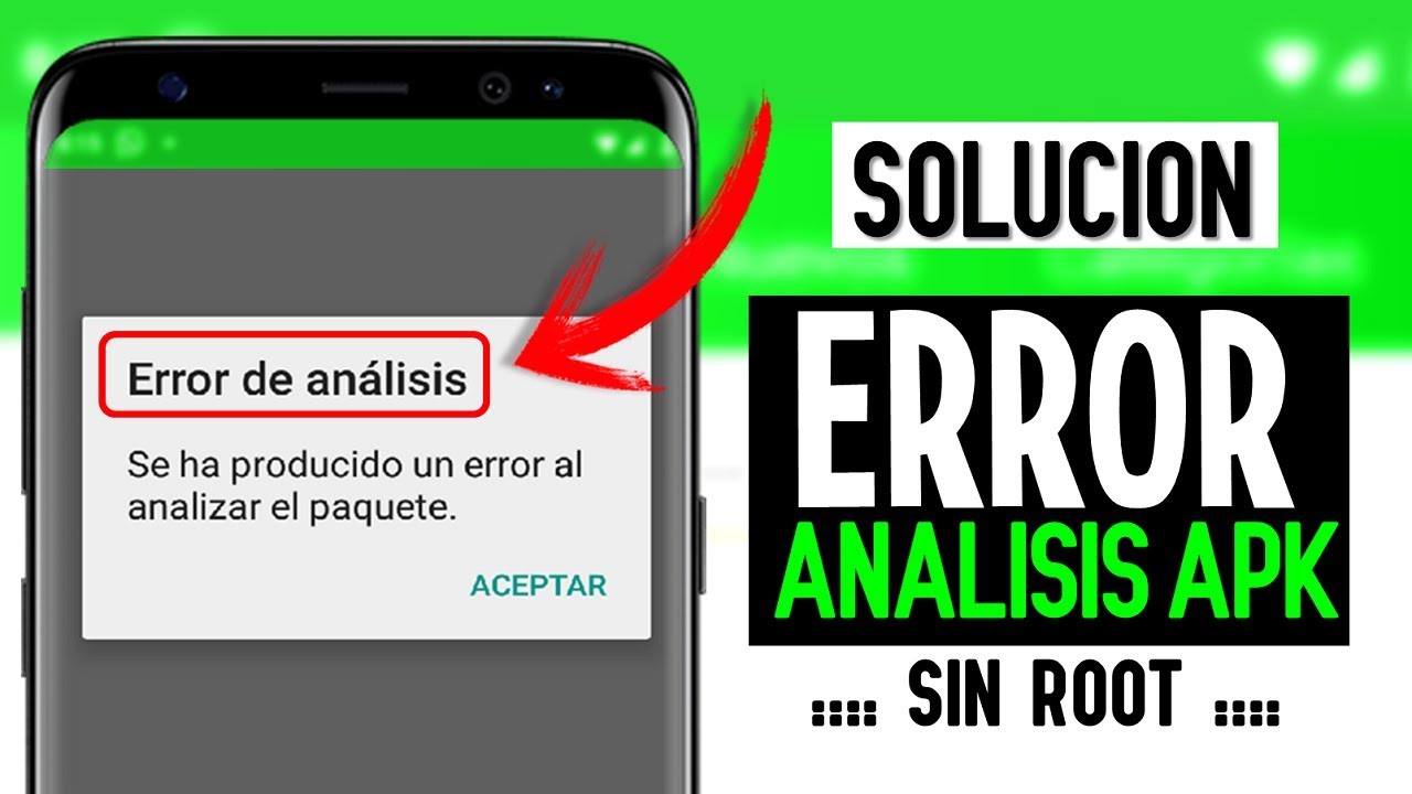 Se produjo un error durante el análisis del paquete | Solución 2024