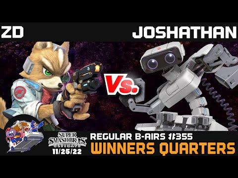 Regular Bairs #355 - SSBU - Winners Quarters - ZD vs. Joshathan Gamer