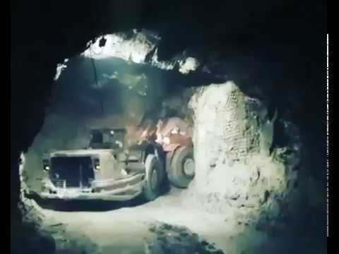 #12 Cat R1700G rock fall accident.