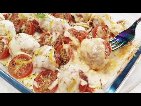Albóndigas caseras con salsa bechamel
