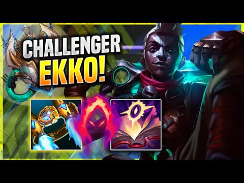 LEARN HOW TO PLAY EKKO JUNGLE LIKE A PRO! - Challenger Plays Ekko JUNGLE vs Diana! | Patch 11.17