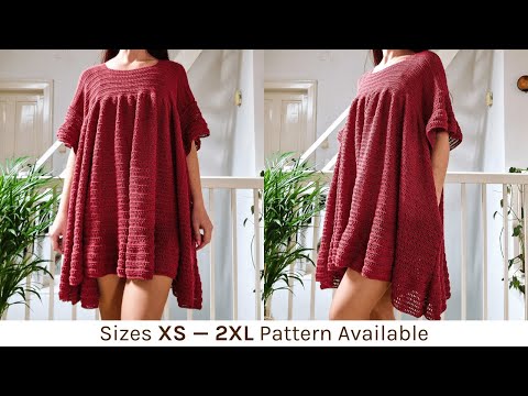 Crochet Tutorial for Luna Swing Dress