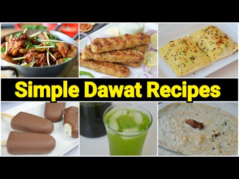 Simple Dawat Dinner Menu by (YES I CAN COOK)