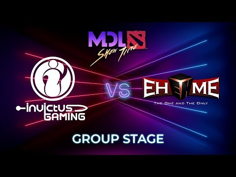 Invictus Gaming vs EHOME - MDL Macau 2019: Group Stage
