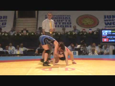JR WORLD WOMEN: Dosho (JPN) dec. Gray (USA), 67 kg finals