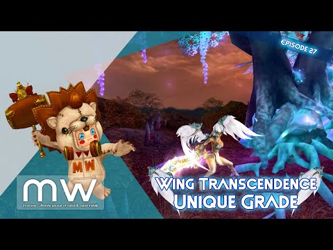 Cabal Online - Episode 27 - Road to Wing Unique 80, Transcend Guide, EXP, Skill Stats, Training 🦋🦋🦋