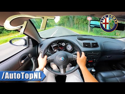 ALFA ROMEO GT 3.2 V6 | Ragazzon EXHAUST | POV Test Drive by AutoTopNL