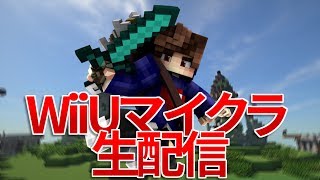 🔴【WiiUマイクラ生配信】ミニゲームとかワールド訪問します！ 2019/06/30