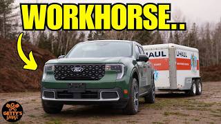 2025 Maverick Hybrid AWD Towing Test – This Little Truck Gets It DONE!