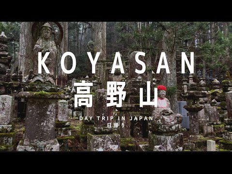 Japan Travel Vlog | Koyasan, Wakayama | Day trip from Osaka and Kyoto