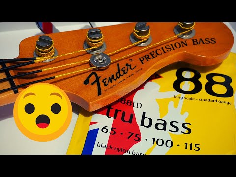 Bass Guitar Strings Rotosound RS88 black - Image 2