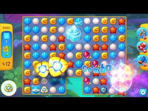 Fishdom 6005 Level - 21 moves - NO BooSTERS