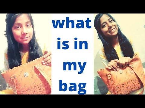 youtube ka famous hashtag || what is in my bag || anamika kumari || khushboo kashyap||