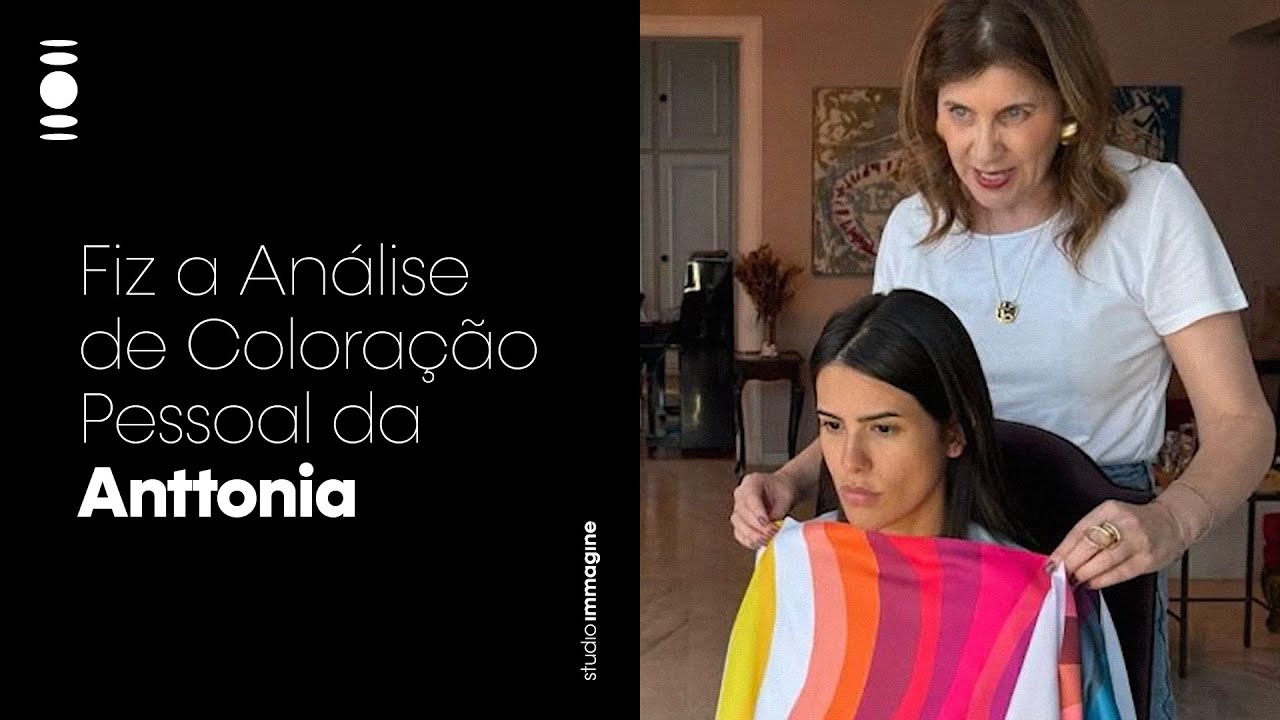 Fiz a Análise de Coloração Pessoal da cantora Anttonia!