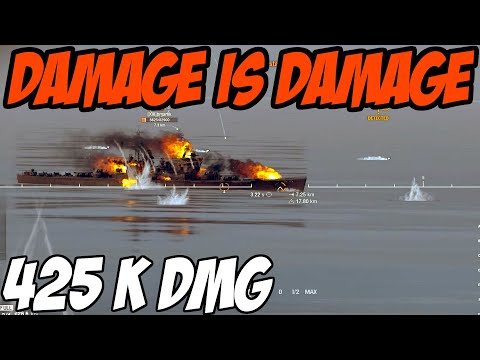425 K DMG Hindenburg #2 record EU - World of Warships