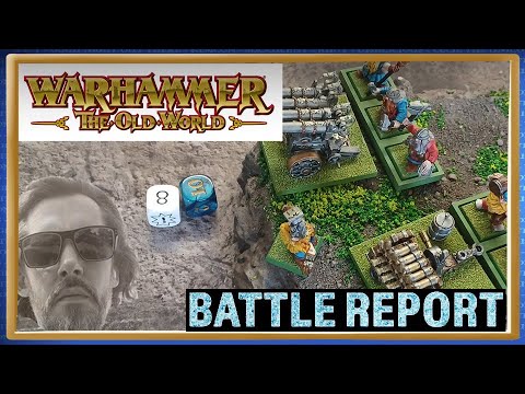 Warhammer The Old World Battle Report - Dwarfs vs Bretonnians