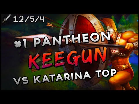 S7 | Keegun Pantheon vs Katarina TOP | Ranked League VOD