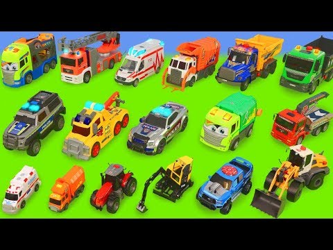 Koparki, Koparka, Ciągnik,  ciężarówka zabawki, dźwig Bagrownica - Excavator Toys