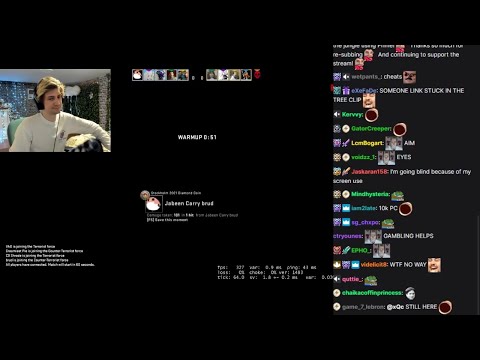 "Yeah of course my aim is insane I'm like a headshot machine"