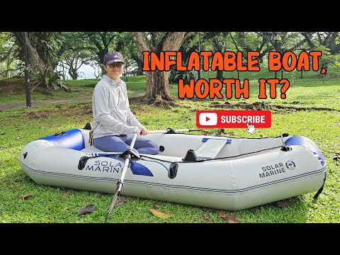 2.6m Solar Marine Inflatable Boat: Unboxing, Set Up & Review! #inflatableboat