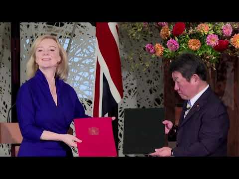英國與日本簽署了脫歐後的第一份大協議。 (UK signs first big post-Brexit deal with Japan)