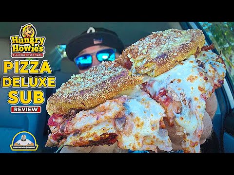 Hungry Howie's® Oven-Baked Pizza Deluxe Sub Review! 🍕🥙 | theendorsement
