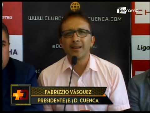 Deportivo Cuenca firma convenio con GAD de Paute para pretemporada