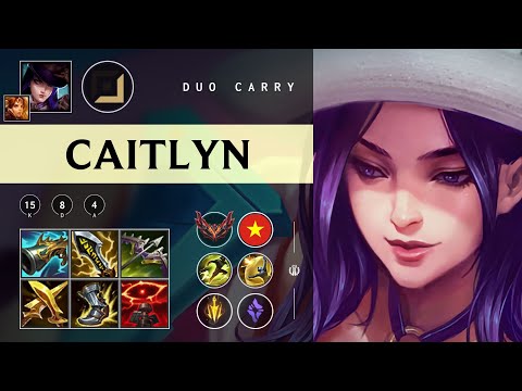 Caitlyn ADC vs Jhin - VN Grandmaster Patch 25.24