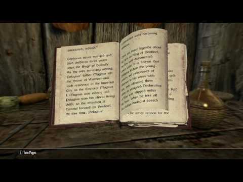 Skyrim Snowball Reads THE MADNESS OF PELAGIUS!