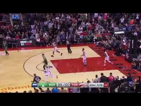 Kawhi Leonard and Danny Green double block on Jayson Tatum