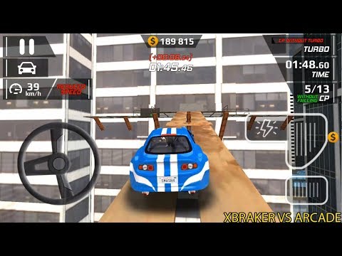 Smash Car Hit Blue Sport Car Driving Without Mistake- Android GamePlay HD