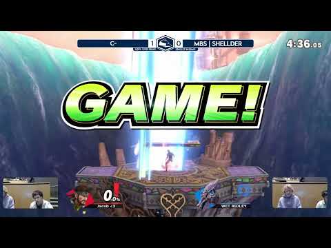 S@PS 162: Super Brawl - C- (Snake) vs. shellder (Ridley) - Winners Semis - SSBU