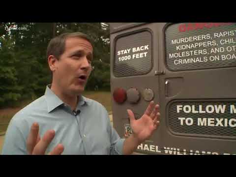 Deportation bus is latest stunt to win votes in Georgia's governor race Deportation bus is latest stunt to win votes in Georgia's governor race