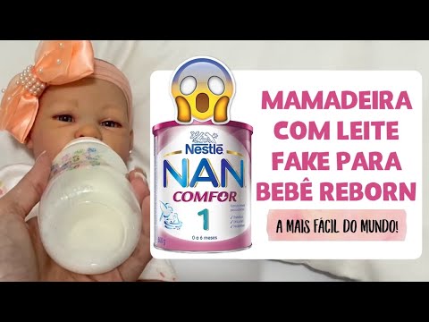 PASSO A PASSO: MAMADEIRA SUPER FÁCIL  PARA BEBÊ REBORN!