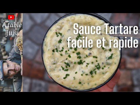 Sauce tartare étape par étape