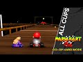 Mario Kart 64 Co Op Hard Mode All Completed Cups