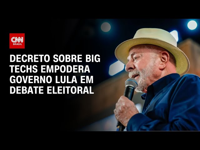 Análise: Criticado por juristas, decreto sobre big techs empodera governo Lula | CNN PRIME TIME
